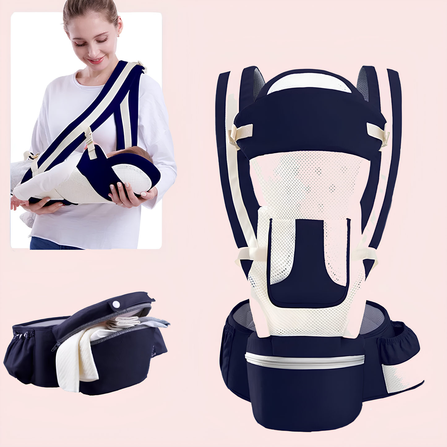 Dyna’s Ergonomic Baby Carrier Backpack