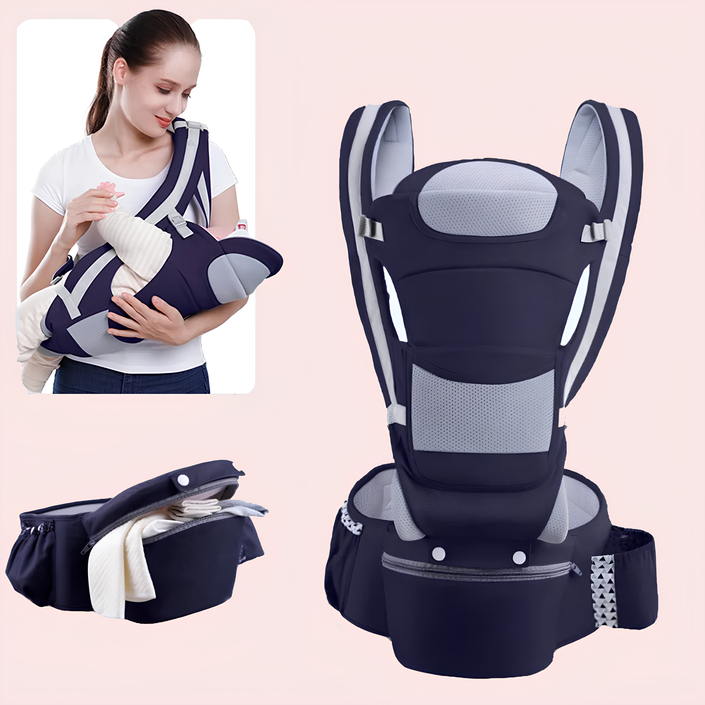 Dyna’s Ergonomic Baby Carrier Backpack